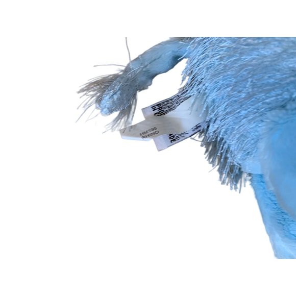 Ganz Webkinz Plush Rhino Blue Fluffy Fuzzy HM196 9.5 in Length Stuffed Animal Do - Picture 6 of 6